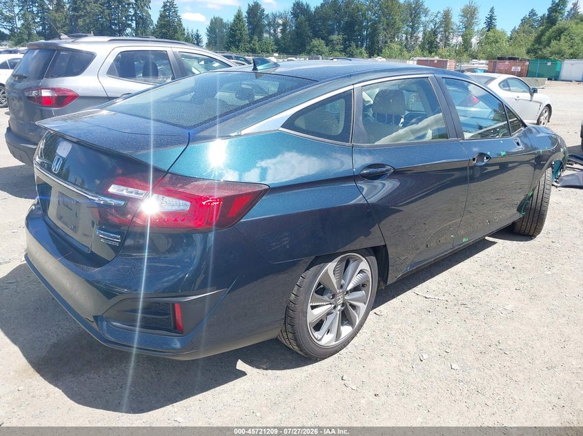 2018 Honda Clarity VIN JHMZC5F31JC008474 IAAI salvage auction — FRONT END, Bill Of Sale (Washington), sold $3,450 on 2026-08-07 (photo 4)