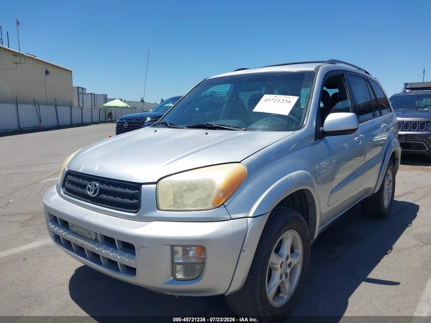 2002 Toyota Rav4 VIN JTEHH20VX26060382 IAAI salvage auction — NORMAL WEAR, Clear - Dealer Only (California), sold $725 on 2026-07-28 (photo 2)