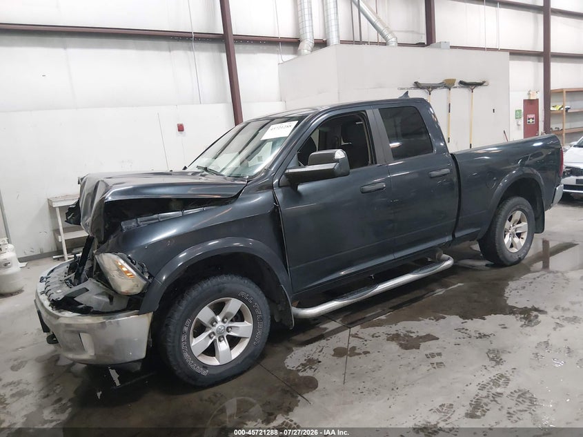 2013 Ram 1500 VIN 1C6RR7GG0DS704791 IAAI salvage auction — FRONT END, Salvage (Idaho), sold $900 on 2026-08-13 (photo 2)
