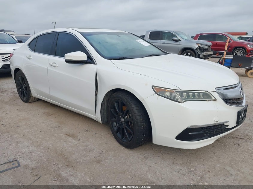 2016 Acura Tlx VIN 19UUB2F30GA005603 IAAI salvage auction — WATER/FLOOD, Wait Title, sold $1,250 on 2026-09-28 (photo 1)