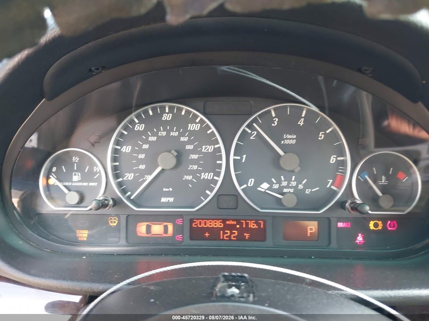 2006 BMW 3 series VIN WBABW53426PZ39750 IAAI salvage auction — NORMAL WEAR, Original (Texas), sold $325 on 2026-08-17 (photo 7)