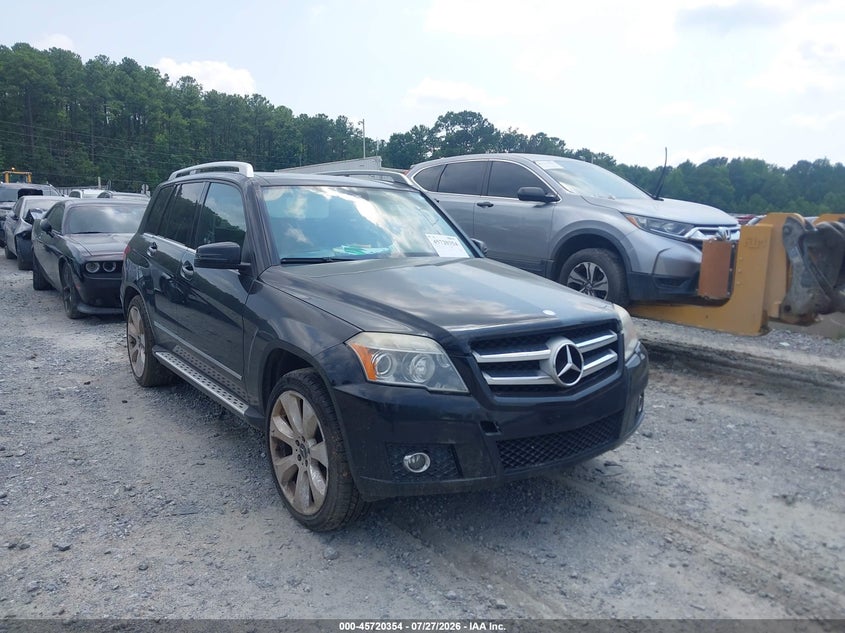 2010 Mercedes-benz Glk-class VIN WDCGG8HB3AF289348 IAAI salvage auction — NORMAL WEAR, Clear (Georgia), sold $1,875 on 2026-08-11 (photo 1)