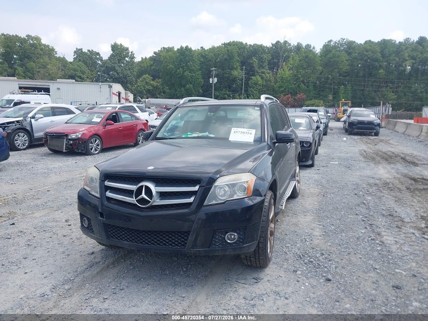 2010 Mercedes-benz Glk-class VIN WDCGG8HB3AF289348 IAAI salvage auction — NORMAL WEAR, Clear (Georgia), sold $1,875 on 2026-08-11 (photo 2)