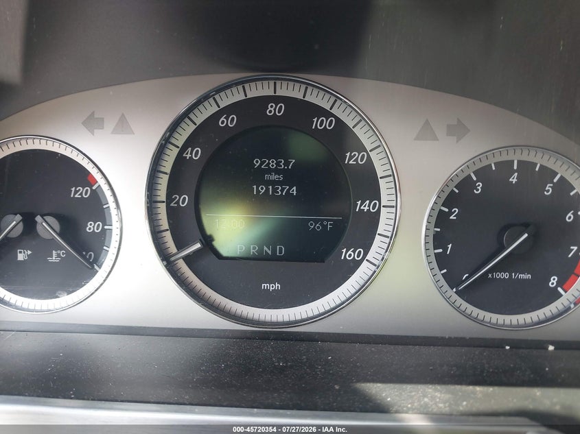 2010 Mercedes-benz Glk-class VIN WDCGG8HB3AF289348 IAAI salvage auction — NORMAL WEAR, Clear (Georgia), sold $1,875 on 2026-08-11 (photo 7)