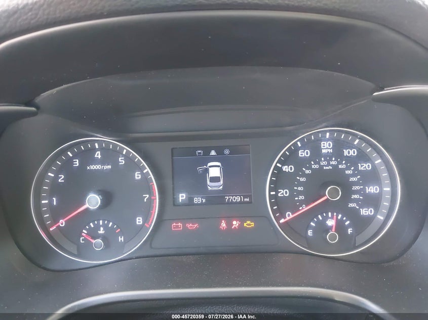 2020 Kia Forte VIN 3KPF24AD9LE248031 IAAI salvage auction — FRONT END, Salvage Title, sold $2,800 on 2026-10-10 (photo 7)