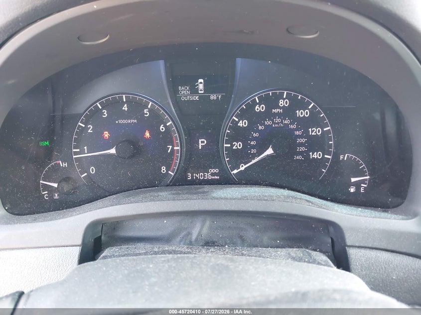 2013 Lexus Rx VIN 2T2BK1BA1DC214906 IAAI salvage auction — SIDE, Salvage (Illinois), sold $4,300 on 2026-08-31 (photo 7)