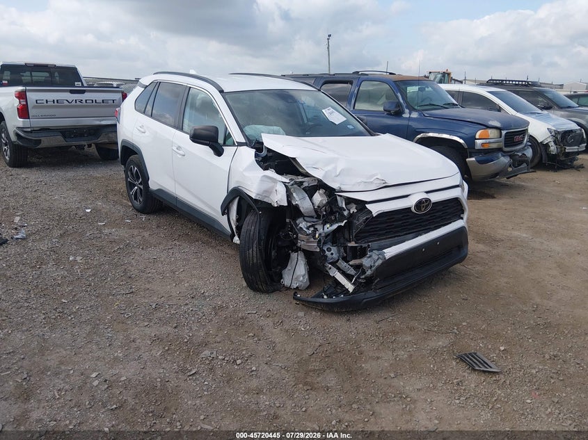 2021 Toyota Rav 4 VIN 2T3H1RFV6MC114644 IAAI salvage auction — LEFT FRONT, Salvage (Texas), sold $7,000 on 2026-09-01 (photo 1)