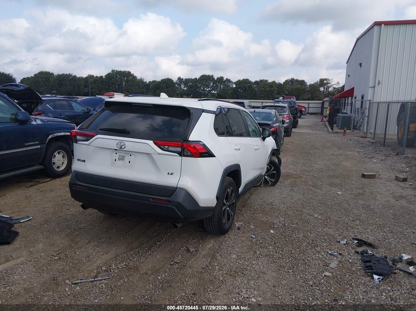2021 Toyota Rav 4 VIN 2T3H1RFV6MC114644 IAAI salvage auction — LEFT FRONT, Salvage (Texas), sold $7,000 on 2026-09-01 (photo 4)