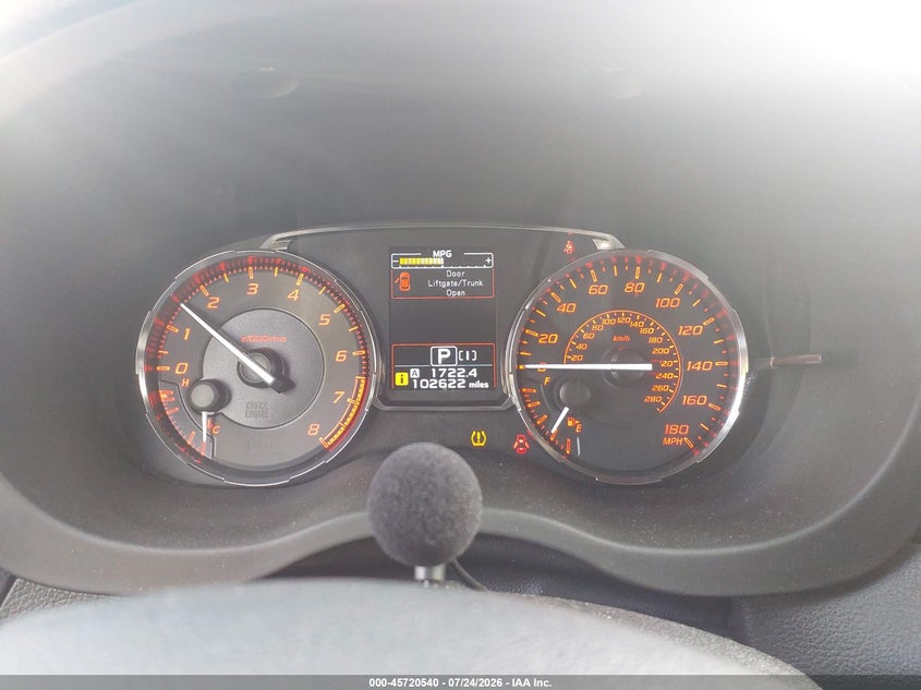 2015 Subaru Wrx VIN JF1VA1D64F8836935 IAAI salvage auction — FRONT END, Salvage (New Jersey), sold $25 on 2026-07-27 (photo 7)