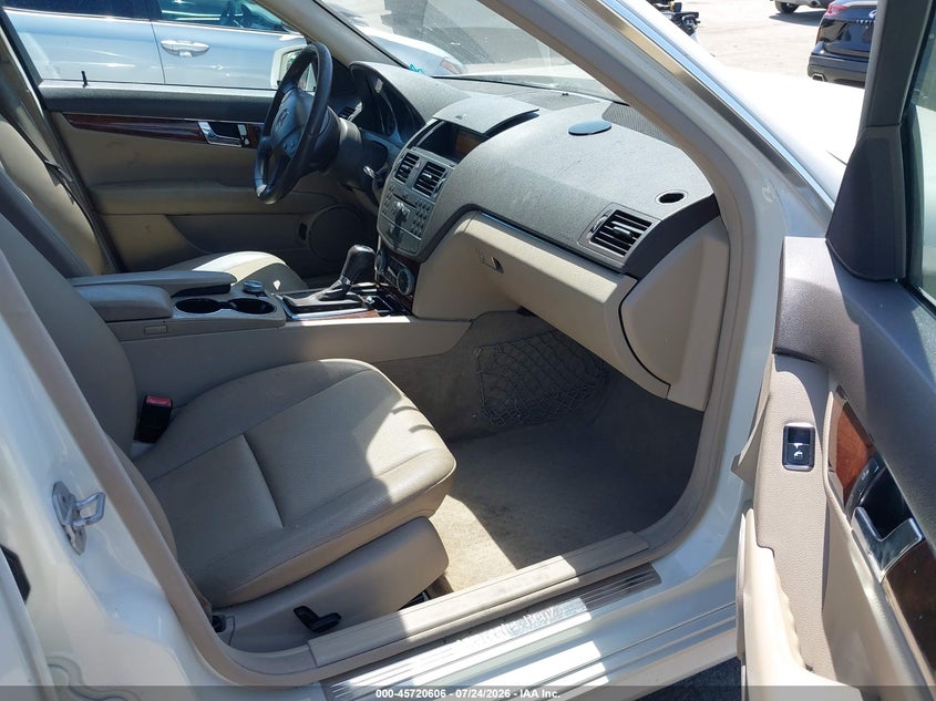 2011 Mercedes-benz C class VIN WDDGF5EB9BA524738 IAAI salvage auction — FRONT END, Salvage (Arizona), sold $325 on 2026-08-19 (photo 5)
