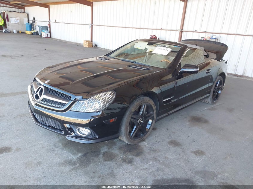 2011 Mercedes-benz Sl-class VIN WDBSK7BA6BF165437 IAAI salvage auction — RIGHT SIDE, Salvage (California), sold $4,050 on 2026-08-13 (photo 2)