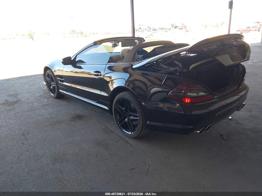 2011 Mercedes-benz Sl-class VIN WDBSK7BA6BF165437 IAAI salvage auction — RIGHT SIDE, Salvage (California), sold $4,050 on 2026-08-13 (photo 3)