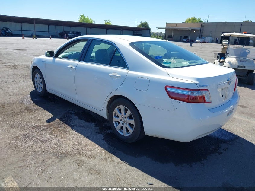 2007 Toyota Camry hybrid VIN JTNBB46K873010217 IAAI salvage auction — FRONT END, Salvage (California), sold $1,050 on 2026-08-02 (photo 3)