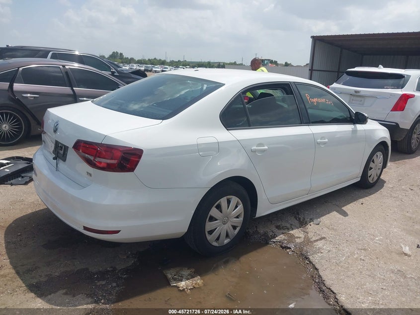 2016 Volkswagen Jetta VIN 3VW267AJ4GM398941 IAAI salvage auction — LEFT SIDE, Original (Texas), sold $2,000 on 2026-09-03 (photo 4)