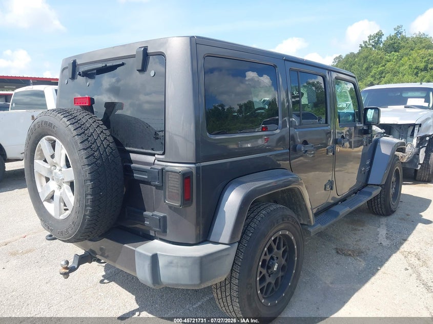 2017 Jeep Wrangler / VIN 1C4BJWEG8HL527972 IAAI salvage auction — FRONT END, Salvage (Louisiana), sold $6,200 on 2026-08-01 (photo 4)