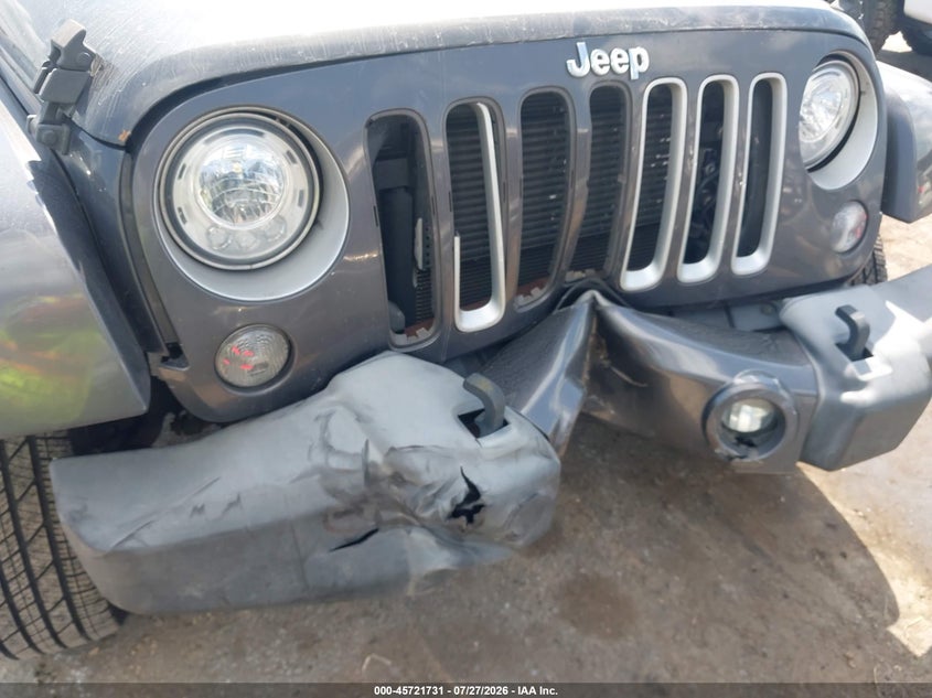 2017 Jeep Wrangler / VIN 1C4BJWEG8HL527972 IAAI salvage auction — FRONT END, Salvage (Louisiana), sold $6,200 on 2026-08-01 (photo 6)