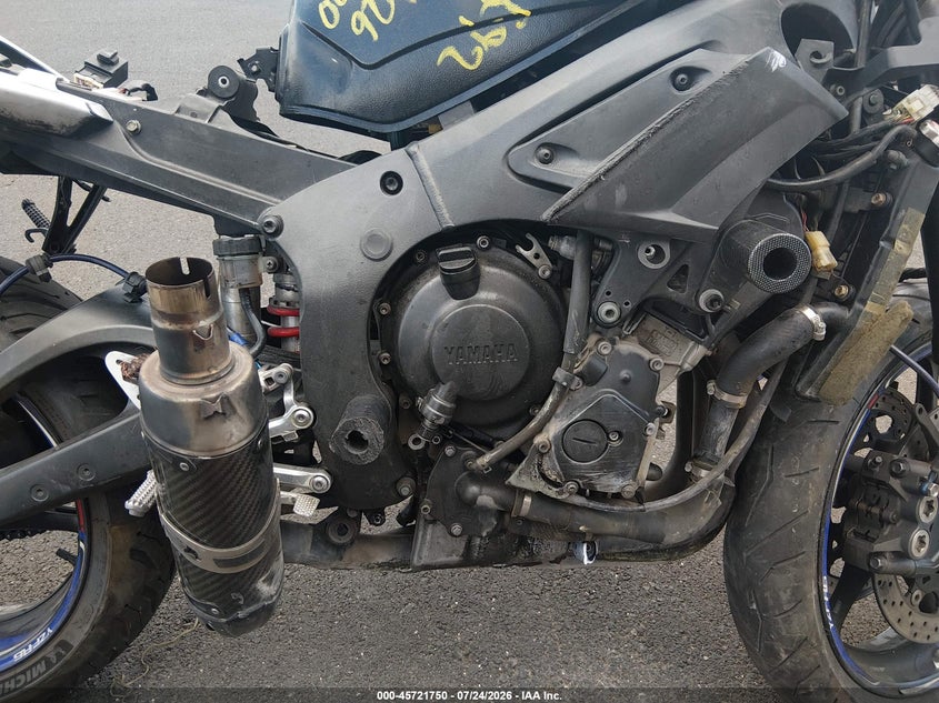 2005 Yamaha Yzfr6 VIN JYARJ06EX5A021085 IAAI salvage auction — THEFT, Salvage (Nevada), sold $225 on 2026-08-26 (photo 8)