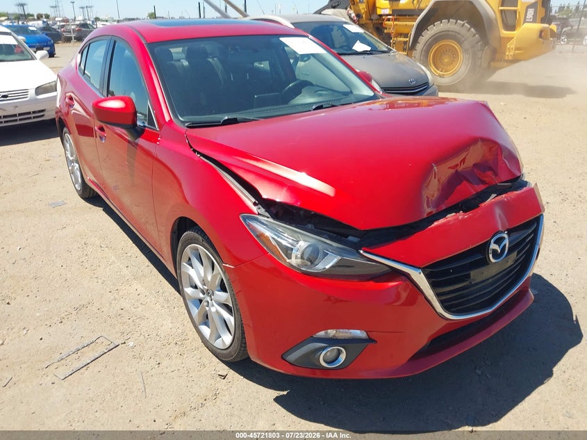 2014 Mazda 3 VIN JM1BM1W33E1128660 IAAI salvage auction — NORMAL WEAR, Clear - Dealer Only (California), sold $125 on 2026-07-31 (photo 1)