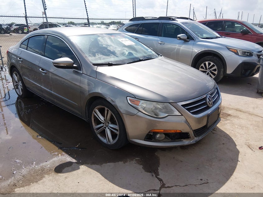 2012 Volkswagen Passat cc VIN WVWHN7AN9CE510183 IAAI salvage auction — NORMAL WEAR, Original (Texas), sold $275 on 2026-08-04 (photo 1)