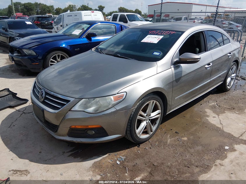 2012 Volkswagen Passat cc VIN WVWHN7AN9CE510183 IAAI salvage auction — NORMAL WEAR, Original (Texas), sold $275 on 2026-08-04 (photo 2)