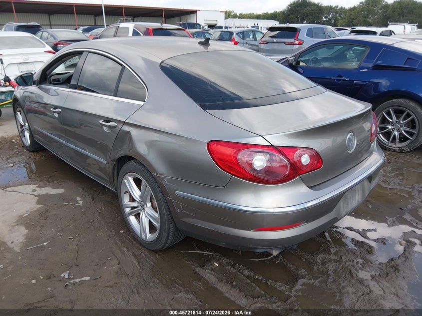 2012 Volkswagen Passat cc VIN WVWHN7AN9CE510183 IAAI salvage auction — NORMAL WEAR, Original (Texas), sold $275 on 2026-08-04 (photo 3)