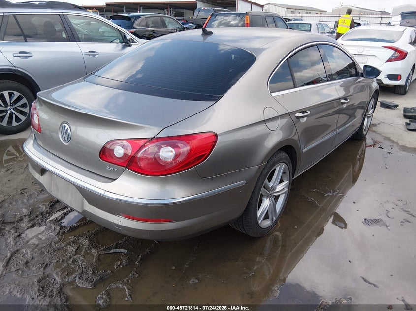2012 Volkswagen Passat cc VIN WVWHN7AN9CE510183 IAAI salvage auction — NORMAL WEAR, Original (Texas), sold $275 on 2026-08-04 (photo 4)