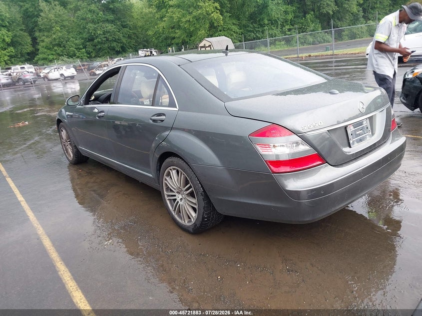 2007 Mercedes-benz S class VIN WDDNG71XX7A039906 IAAI salvage auction — ROOF, Salvage (Connecticut), sold $1,600 on 2026-08-14 (photo 3)