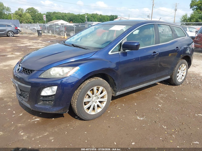 2012 Mazda Cx-7 VIN JM3ER2A52C0420646 IAAI salvage auction — SIDE, Clear (Indiana), sold $525 on 2026-09-11 (photo 2)
