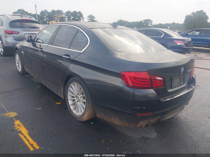 2011 BMW 5er VIN WBAFU7C50BC874281 IAAI salvage auction — NORMAL WEAR, Clear (Georgia), sold $25 on 2026-07-29 (photo 3)