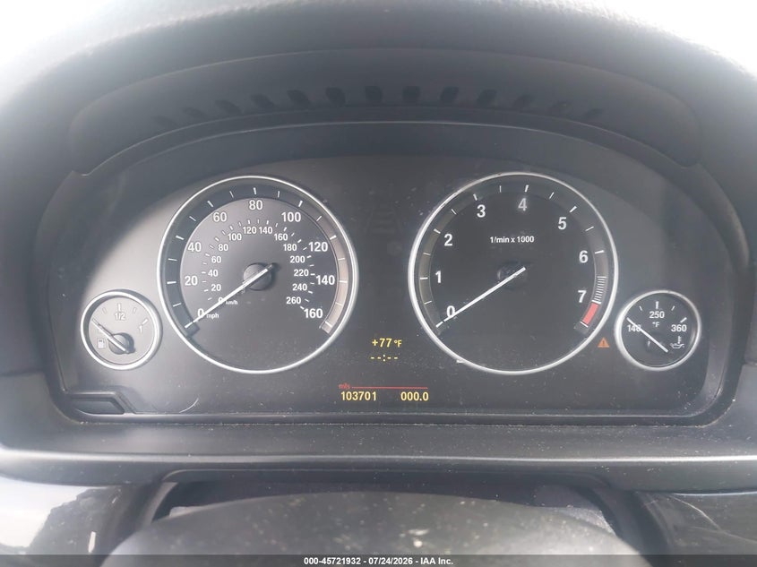 2011 BMW 5er VIN WBAFU7C50BC874281 IAAI salvage auction — NORMAL WEAR, Clear (Georgia), sold $25 on 2026-07-29 (photo 7)