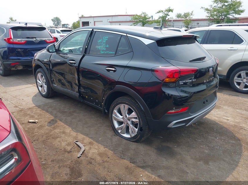 2026 Buick Encore gx VIN KL4AMCSL4TB215367 IAAI salvage auction — LEFT SIDE, Clear (Indiana), sold $16,100 on 2026-08-13 (photo 3)