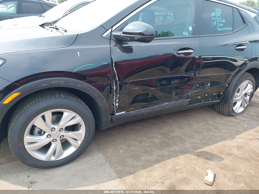 2026 Buick Encore gx VIN KL4AMCSL4TB215367 IAAI salvage auction — LEFT SIDE, Clear (Indiana), sold $16,100 on 2026-08-13 (photo 6)