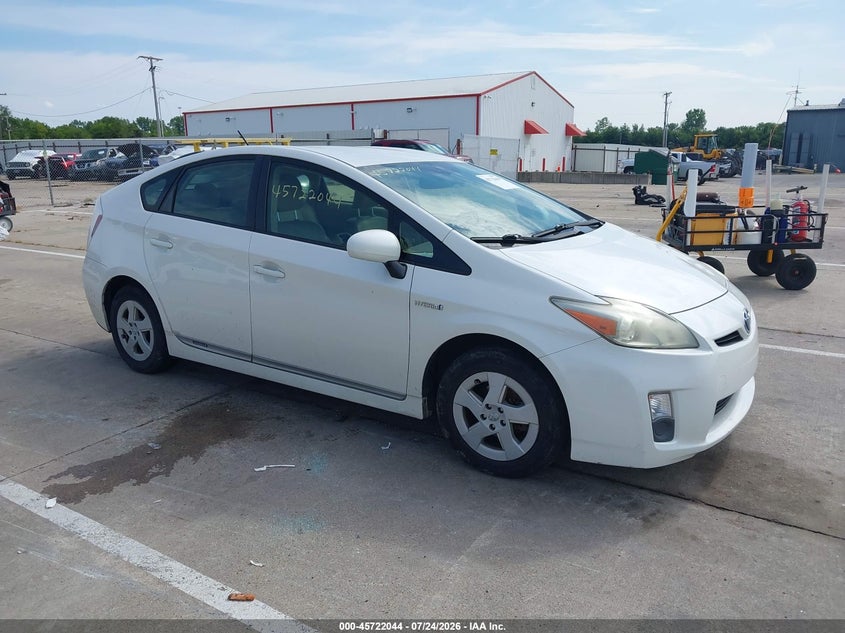 2011 Toyota Prius VIN JTDKN3DU1B5288318 IAAI salvage auction — NORMAL WEAR, Clear (Indiana), sold $1,050 on 2026-07-31 (photo 1)