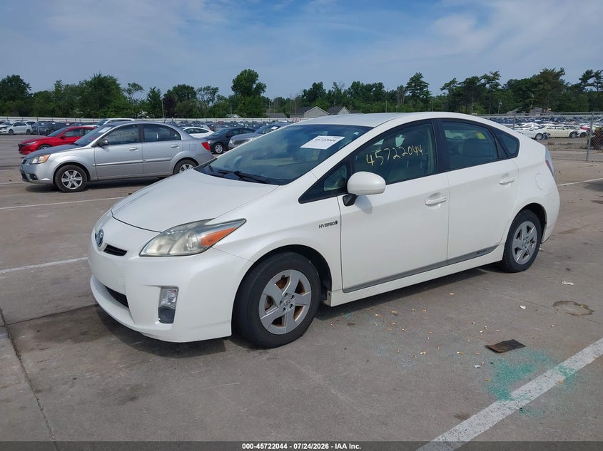 2011 Toyota Prius VIN JTDKN3DU1B5288318 IAAI salvage auction — NORMAL WEAR, Clear (Indiana), sold $1,050 on 2026-07-31 (photo 2)