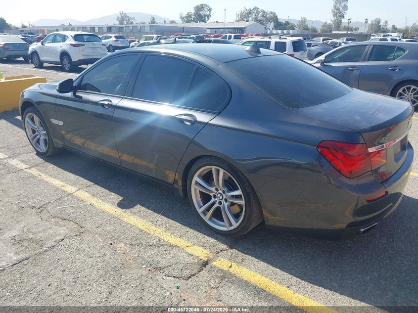 2014 BMW 7er VIN WBAYA8C50ED824986 IAAI salvage auction — FRONT END, Salvage Title, sold $750 on 2026-08-04 (photo 3)
