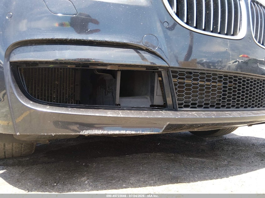 2014 BMW 7er VIN WBAYA8C50ED824986 IAAI salvage auction — FRONT END, Salvage Title, sold $750 on 2026-08-04 (photo 6)