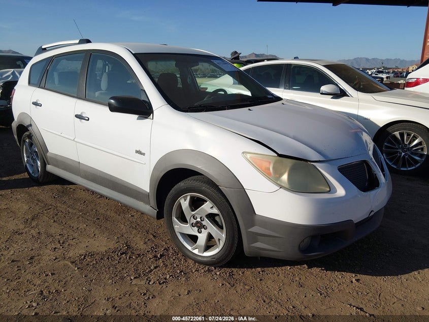 2006 Pontiac Vibe VIN 5Y2SL65886Z461226 IAAI salvage auction — NORMAL WEAR, Clear-Dealer Only (Arizona), sold $25 on 2026-07-28 (photo 1)