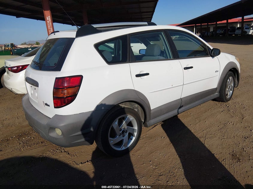2006 Pontiac Vibe VIN 5Y2SL65886Z461226 IAAI salvage auction — NORMAL WEAR, Clear-Dealer Only (Arizona), sold $25 on 2026-07-28 (photo 4)