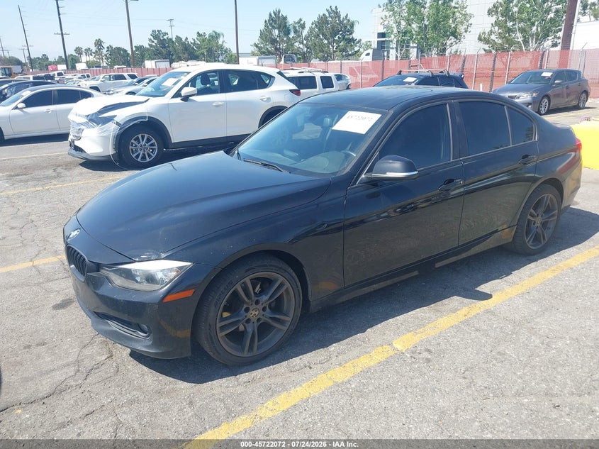 2014 BMW 3er VIN WBA3D3C53EK155628 IAAI salvage auction — FRONT END, Wait Title, sold $1,050 on 2026-08-25 (photo 2)