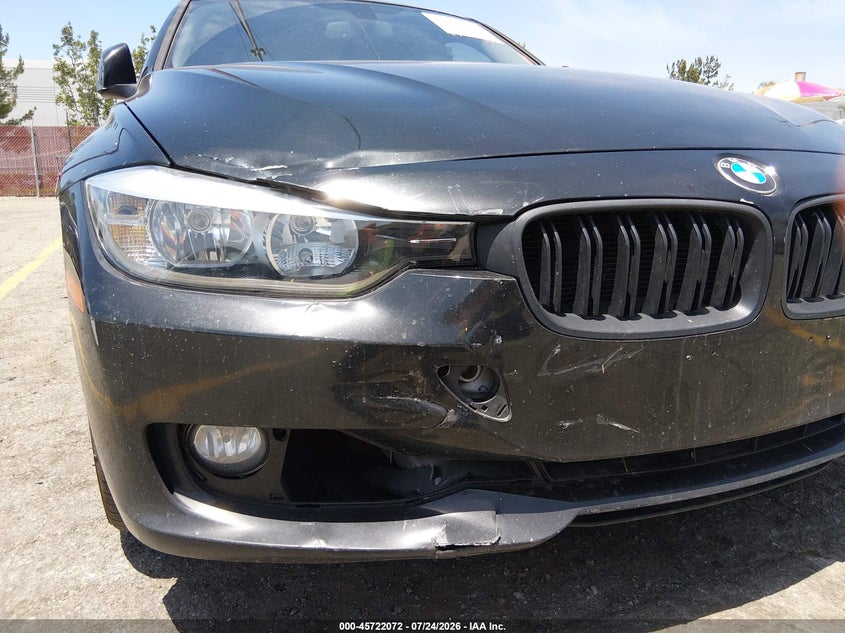 2014 BMW 3er VIN WBA3D3C53EK155628 IAAI salvage auction — FRONT END, Wait Title, sold $1,050 on 2026-08-25 (photo 6)