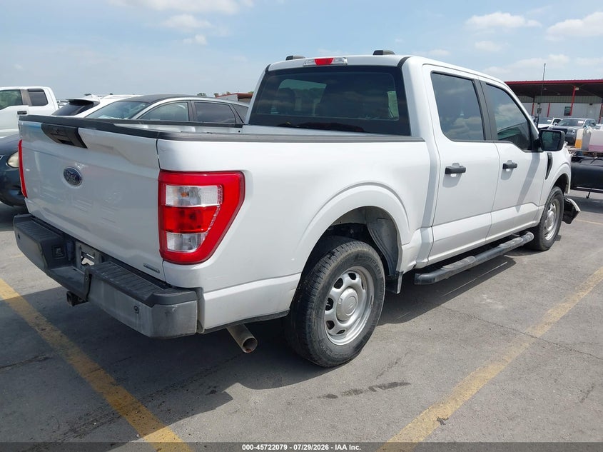 2021 Ford F-150 VIN 1FTEW1CP2MFC28782 IAAI salvage auction — FRONT END, Wait Title, sold $6,100 on 2026-10-21 (photo 4)