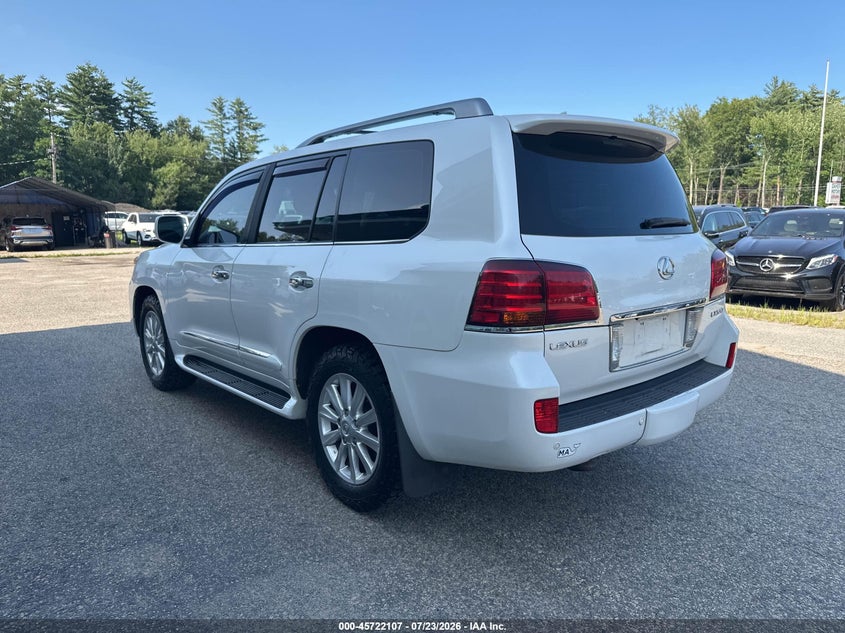 2008 Lexus Lx VIN JTJHY00W084011226 IAAI salvage auction — NORMAL WEAR, Clear (Massachusetts), sold $2,050 on 2026-07-29 (photo 3)