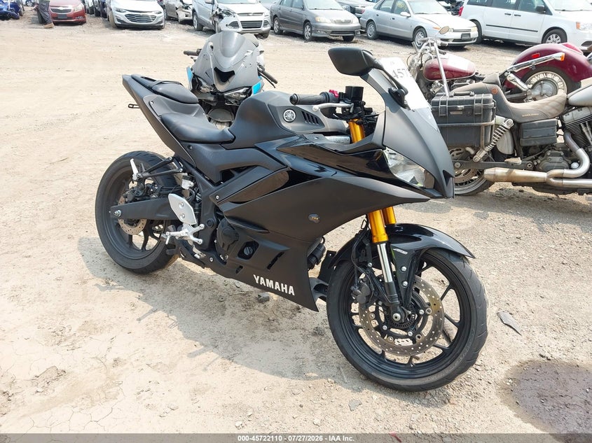 2019 Yamaha Yzf VIN MH3RH18Y2KK001840 IAAI salvage auction — SIDE, Salvage (Ohio), sold $450 on 2026-08-13 (photo 1)
