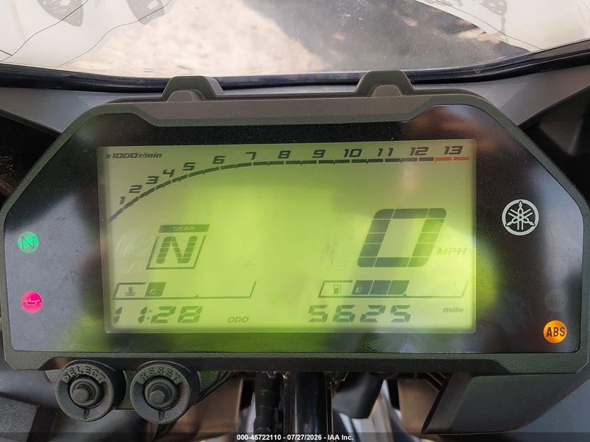 2019 Yamaha Yzf VIN MH3RH18Y2KK001840 IAAI salvage auction — SIDE, Salvage (Ohio), sold $450 on 2026-08-13 (photo 7)