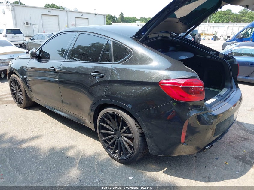 2016 BMW X6 m VIN 5YMKW8C51G0R43271 IAAI salvage auction — WATER/FLOOD, Mv-907A (New York), sold $8,850 on 2026-09-15 (photo 3)