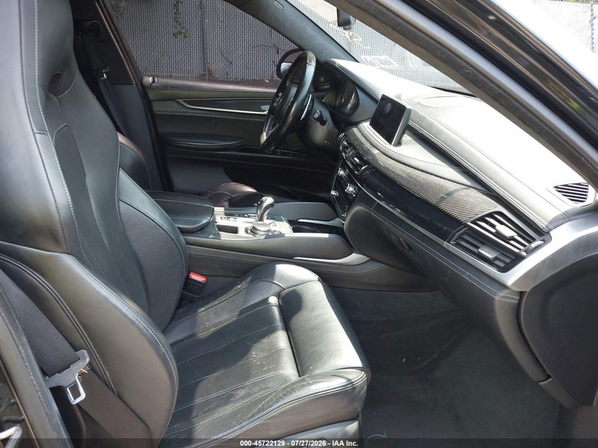 2016 BMW X6 m VIN 5YMKW8C51G0R43271 IAAI salvage auction — WATER/FLOOD, Mv-907A (New York), sold $8,850 on 2026-09-15 (photo 5)