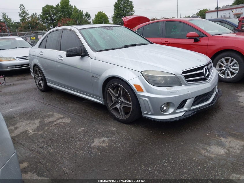 2010 Mercedes-benz C class VIN WDDGF7HB0AF444138 IAAI salvage auction — NORMAL WEAR, Clear-Dealer Only (North Carolina), sold $6,500 on 2026-08-03 (photo 1)