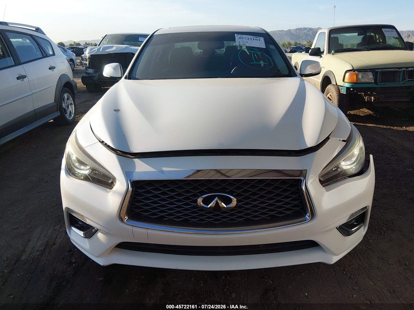 2018 Infiniti Q50 VIN JN1EV7AP4JM351857 IAAI salvage auction — NORMAL WEAR, Clear-Dealer Only (Arizona), sold $200 on 2026-07-28 (photo 6)