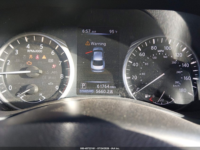 2018 Infiniti Q50 VIN JN1EV7AP4JM351857 IAAI salvage auction — NORMAL WEAR, Clear-Dealer Only (Arizona), sold $200 on 2026-07-28 (photo 7)