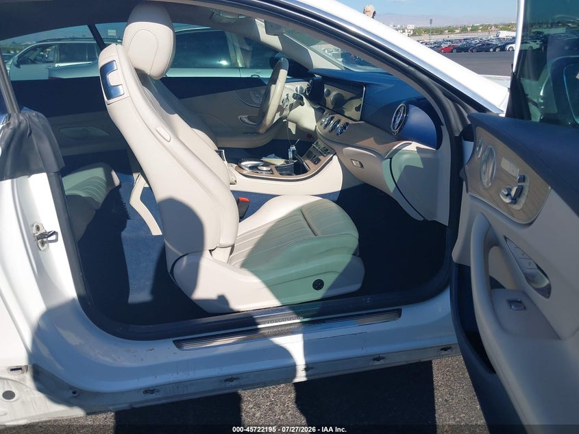 2018 Mercedes-benz E-klasse VIN WDD1J6GB8JF024319 IAAI salvage auction — FRONT END, Salvage Title, sold $12,700 on 2026-08-09 (photo 5)